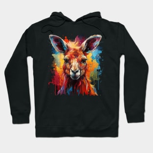 Kangaroo Rainbow Hoodie